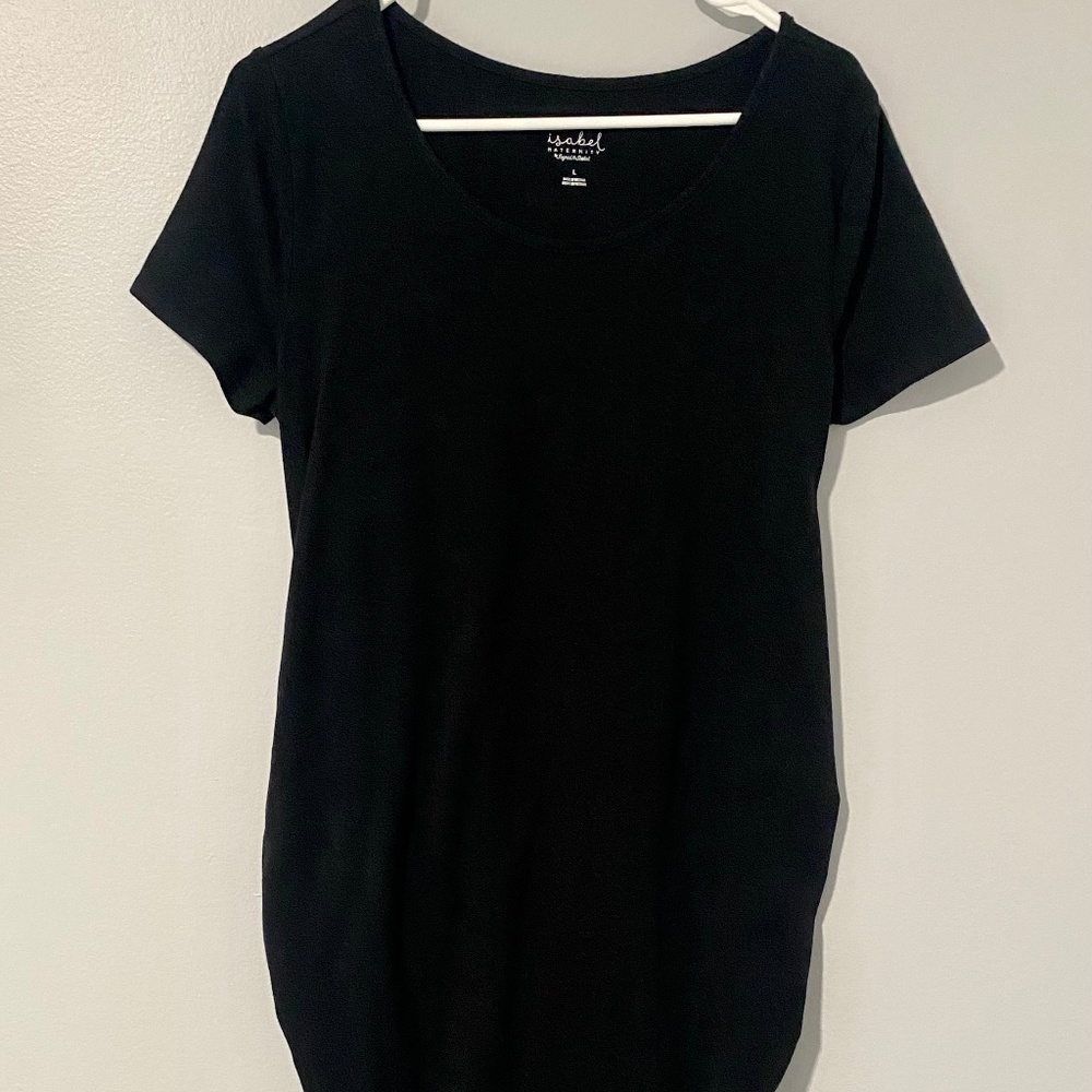 Maternity Dress- Isabel Maternity by Ingrid & Isabel- Black